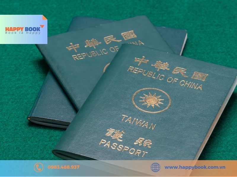 Thủ tục xin visa du lịch ở Đài Loan