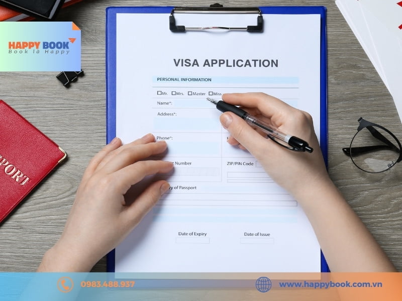 Các bước đơn giản khi làm thủ tục xin visa thăm thân