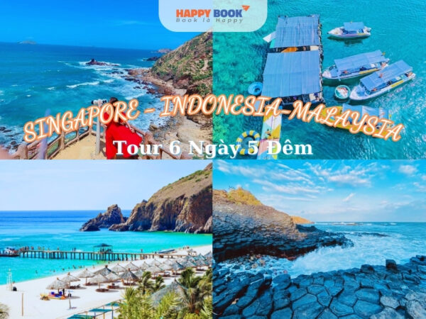 Tour Singapore-Indonesia-Malaysia 6 ngày 5 đêm