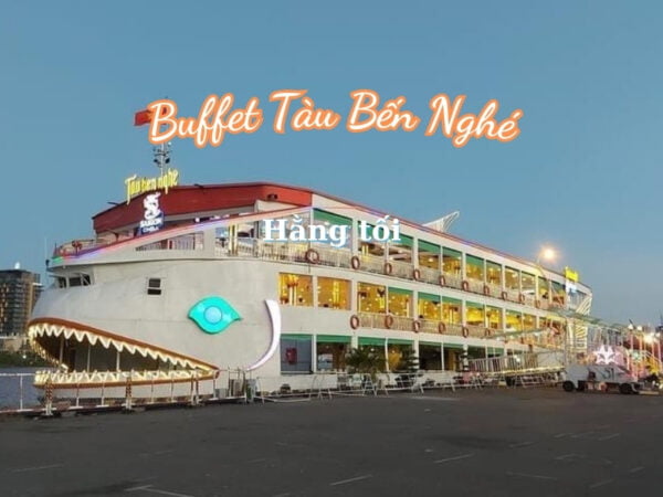 Buffet tài Bến Nghé trên sông Sài Gòn