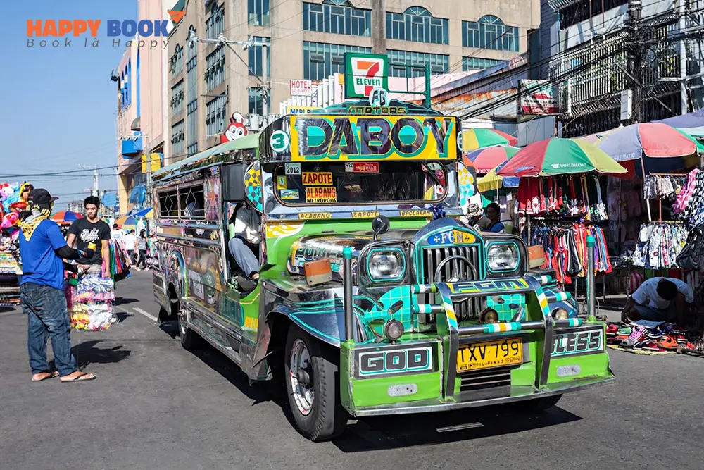 Xe Jeepney là loại phương tiện độc đáo tại Philippin