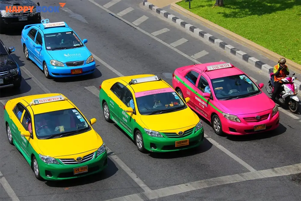 Di chuyển bằng taxi nhanh chóng và dễ dàng