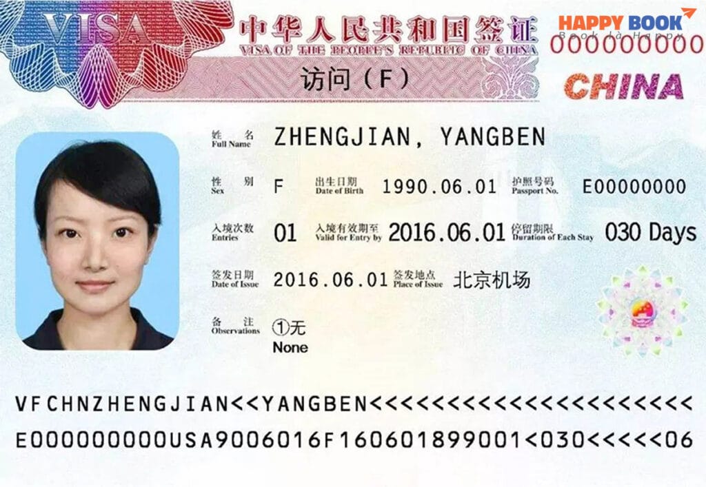 Tổng Hợp Những Tiêu Chí Chụp Ảnh Visa Trung Quốc Mới Nhất