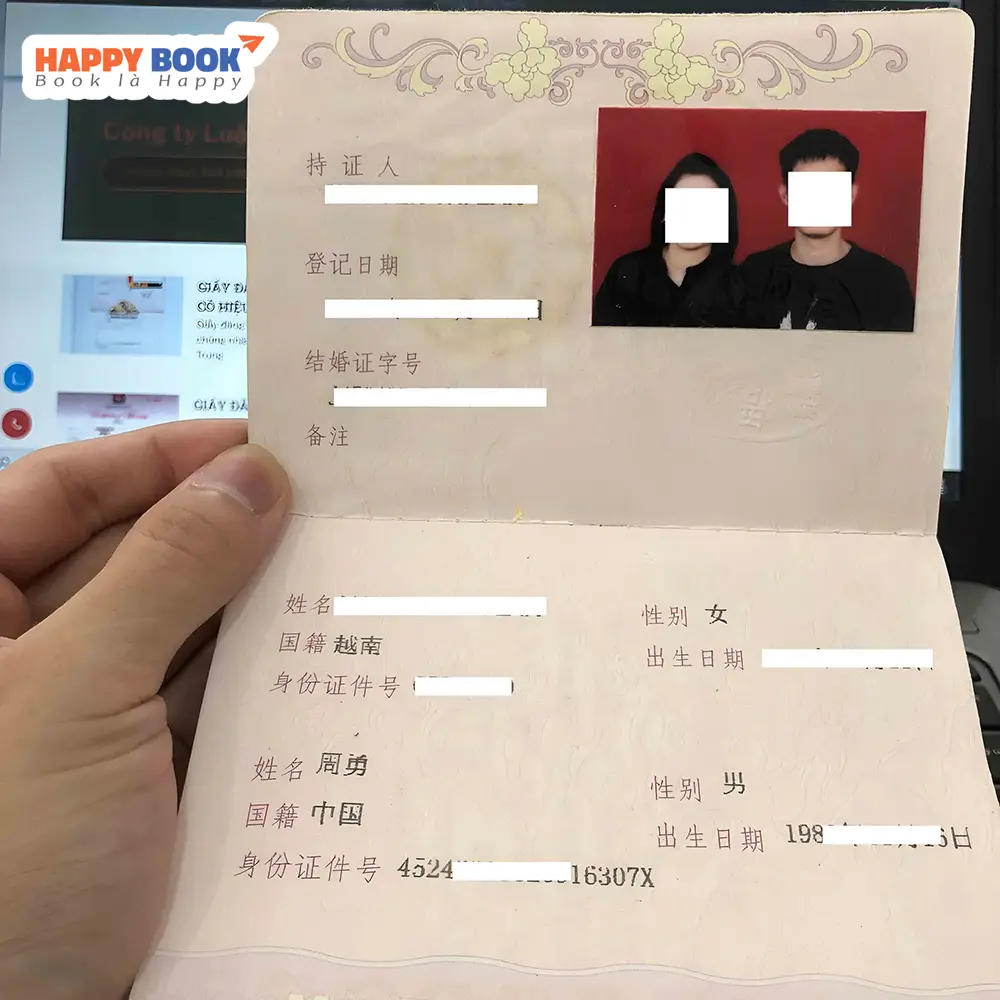 Đối tượng được phép xin visa kết hôn Trung Quốc