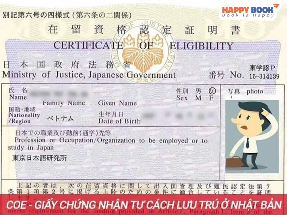 Thời gian để được cấp chứng nhận lưu trú tại Nhật Bản