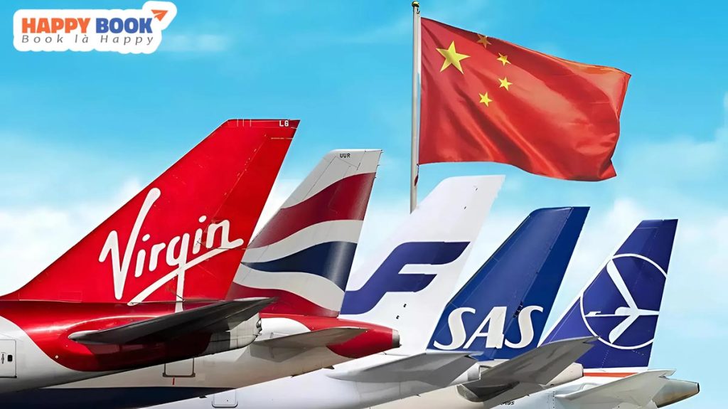 Bật Mí Danh Sách Hãng Hàng Không Trung Quốc Được Khách Hàng Ưa Chuộng