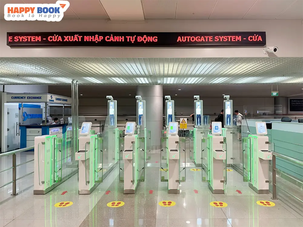 Các bước thực hiện khi nhập cảnh sân bay