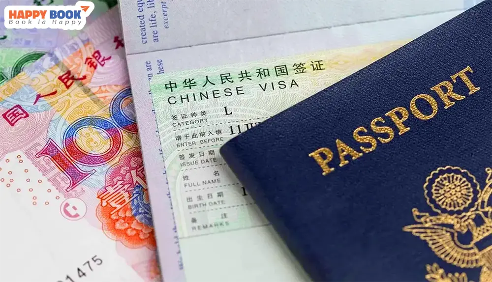 Các khoản phí khi xin visa du lịch Trung Quốc