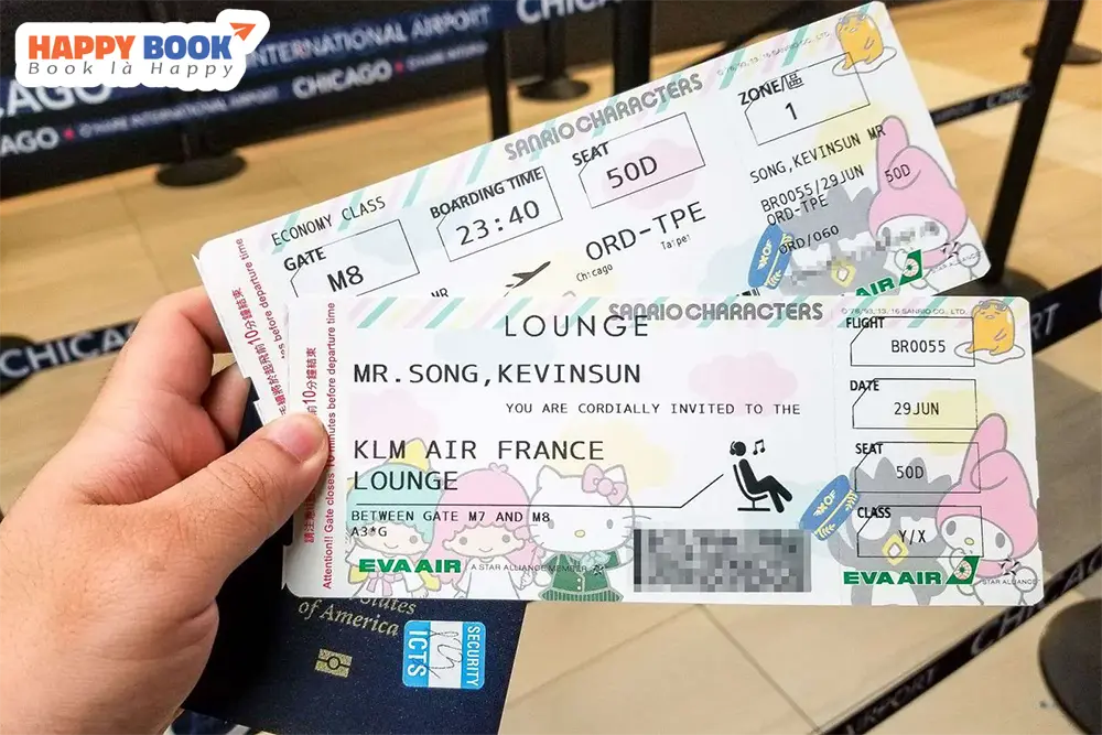 Một số yêu cầu khi hoàn đổi vé máy bay EVA Air 