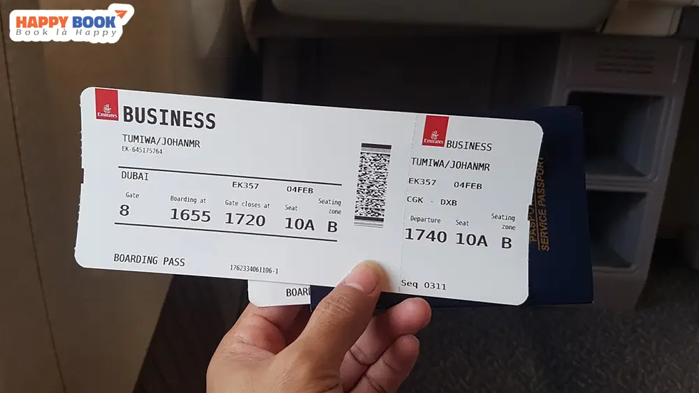 Quy định của hãng hàng không Emirates khi hoàn đổi vé