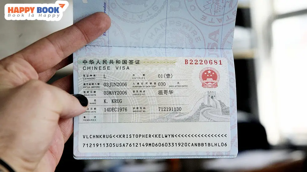 Thông tin sơ lược về visa du lịch Trung Quốc 30 ngày